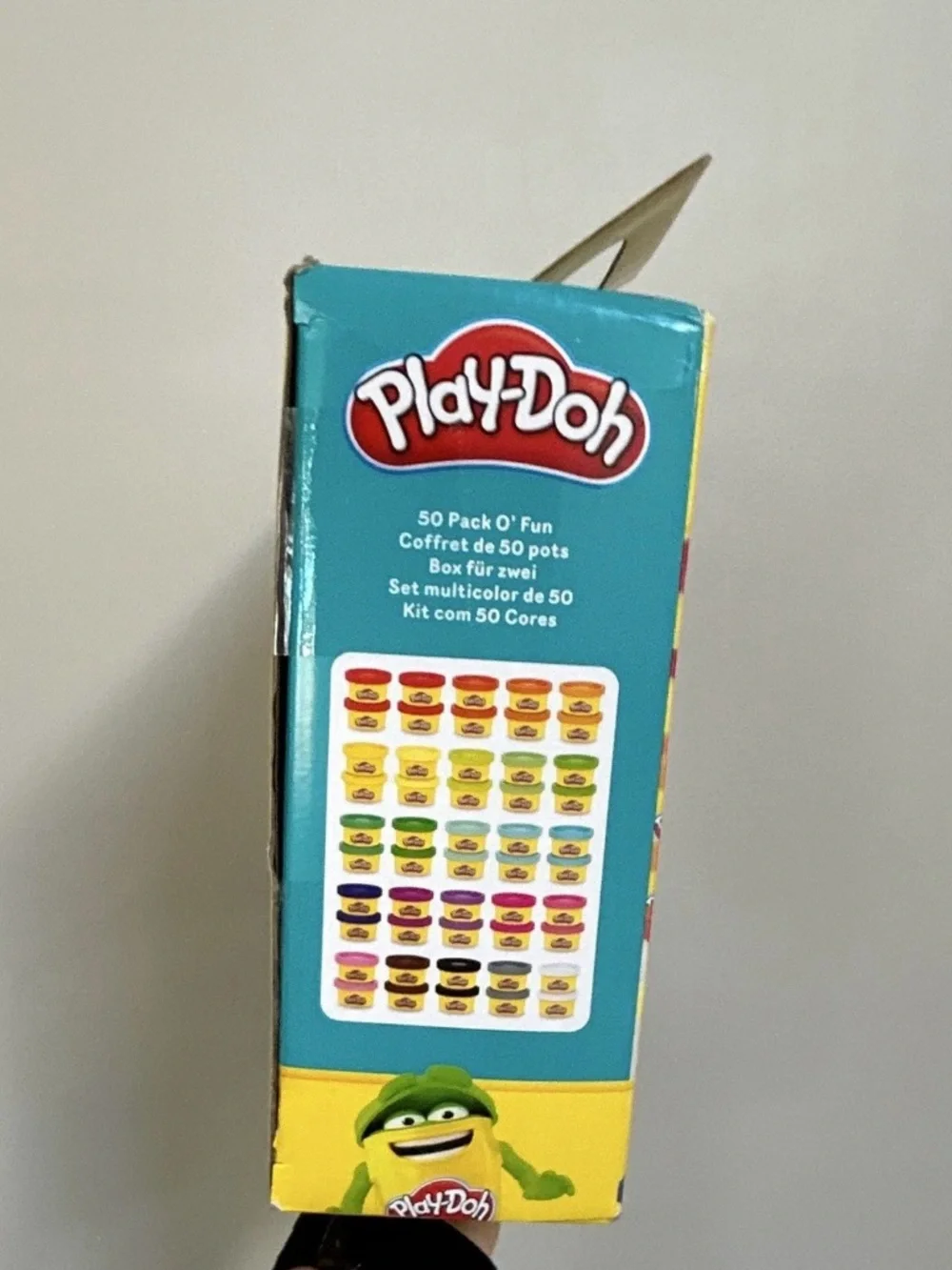 Play-Doh 50-Can Creative Compound Pack in Yellow with Multi-Color Lids